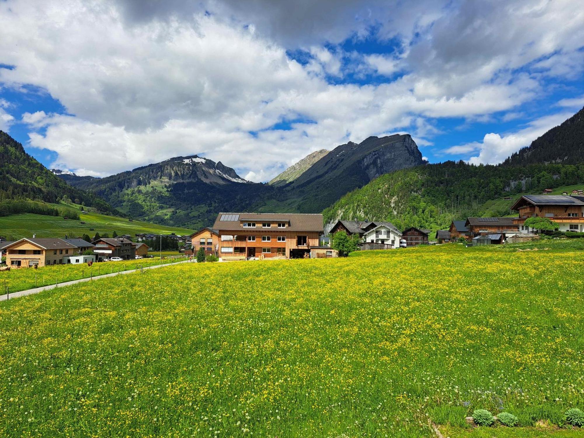 Familienfreundliches Bregenzerwaelderhaus Villa Au (Vorarlberg) Exterior photo